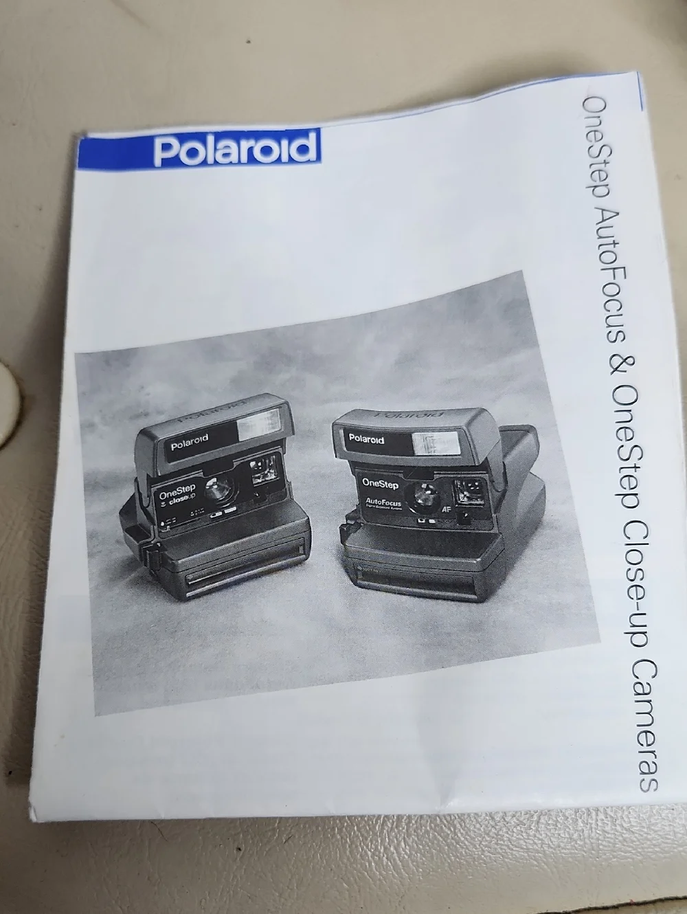 Polaroid onestep autofocus