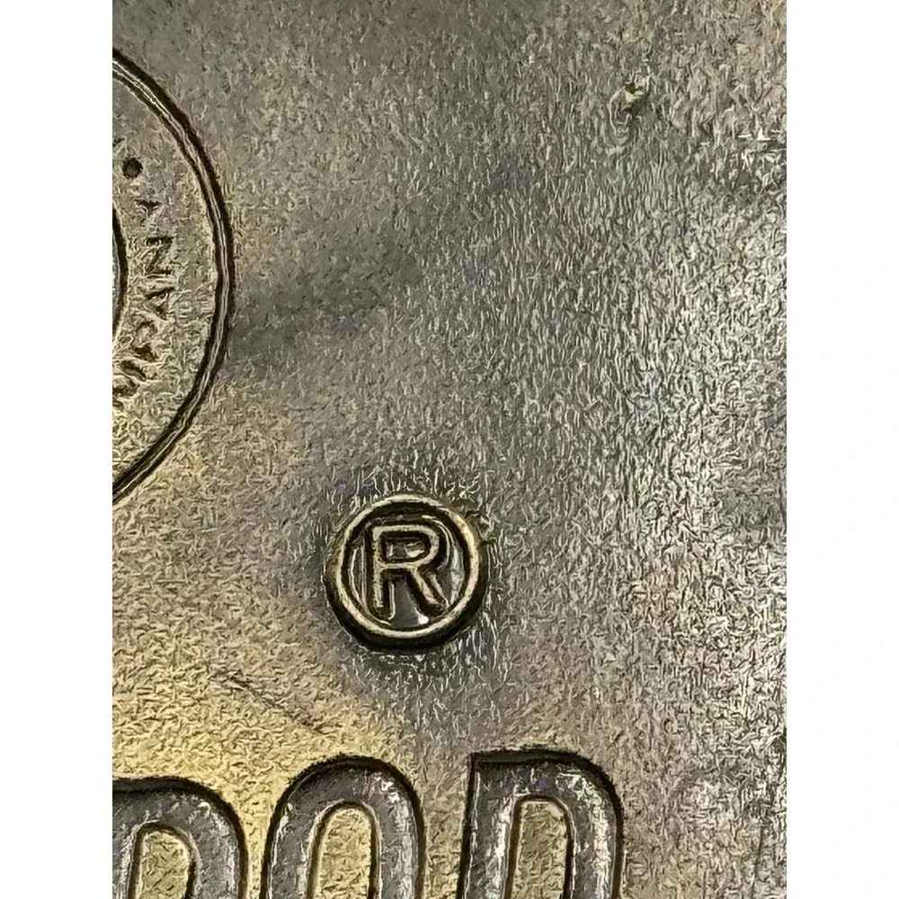 Vintage Hot Rod‎ 1 Belt Buckle Brass Tone Automotive Racing Retro Style Metal