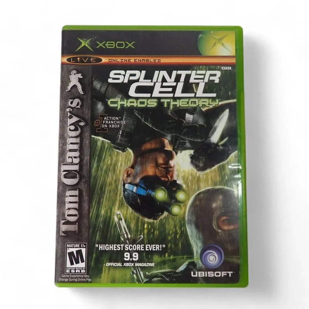 Tom Clancy's Splinter Cell: Chaos Theory (Microsoft Xbox, 2005)‎