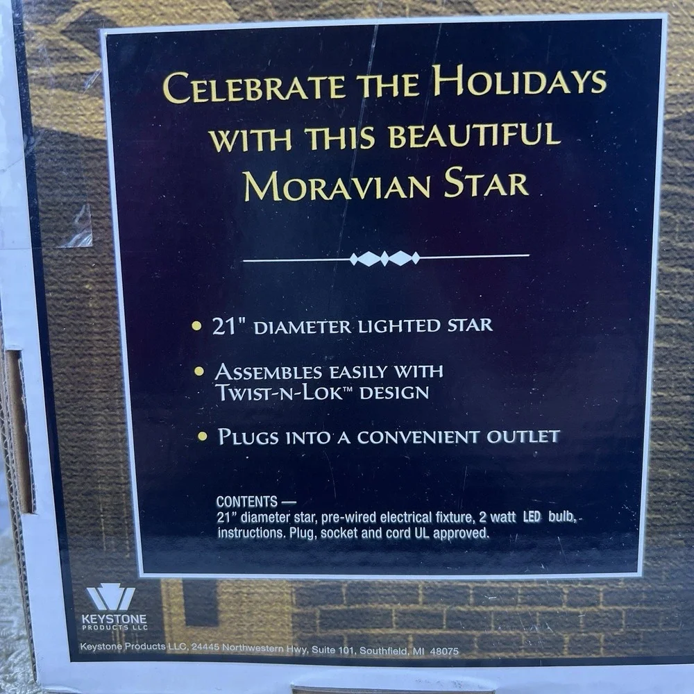The Unbranded Brand moravian star
