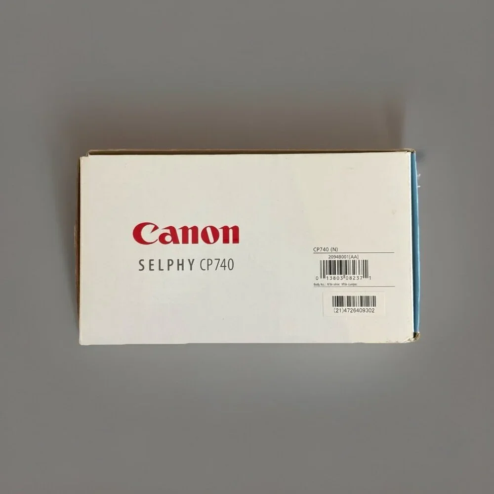 Canon Selphy CP740 Compact Color Photo Printer Open Box Includes SD Card READ!
