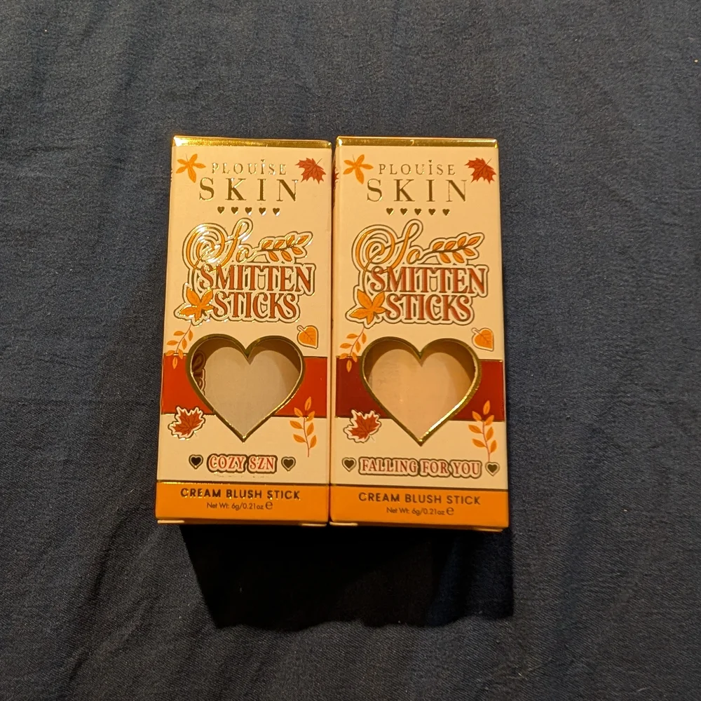 P.Louise Skin Smitten Sticks Cream‎ Blush Set - Cozy Szn & Falling For You