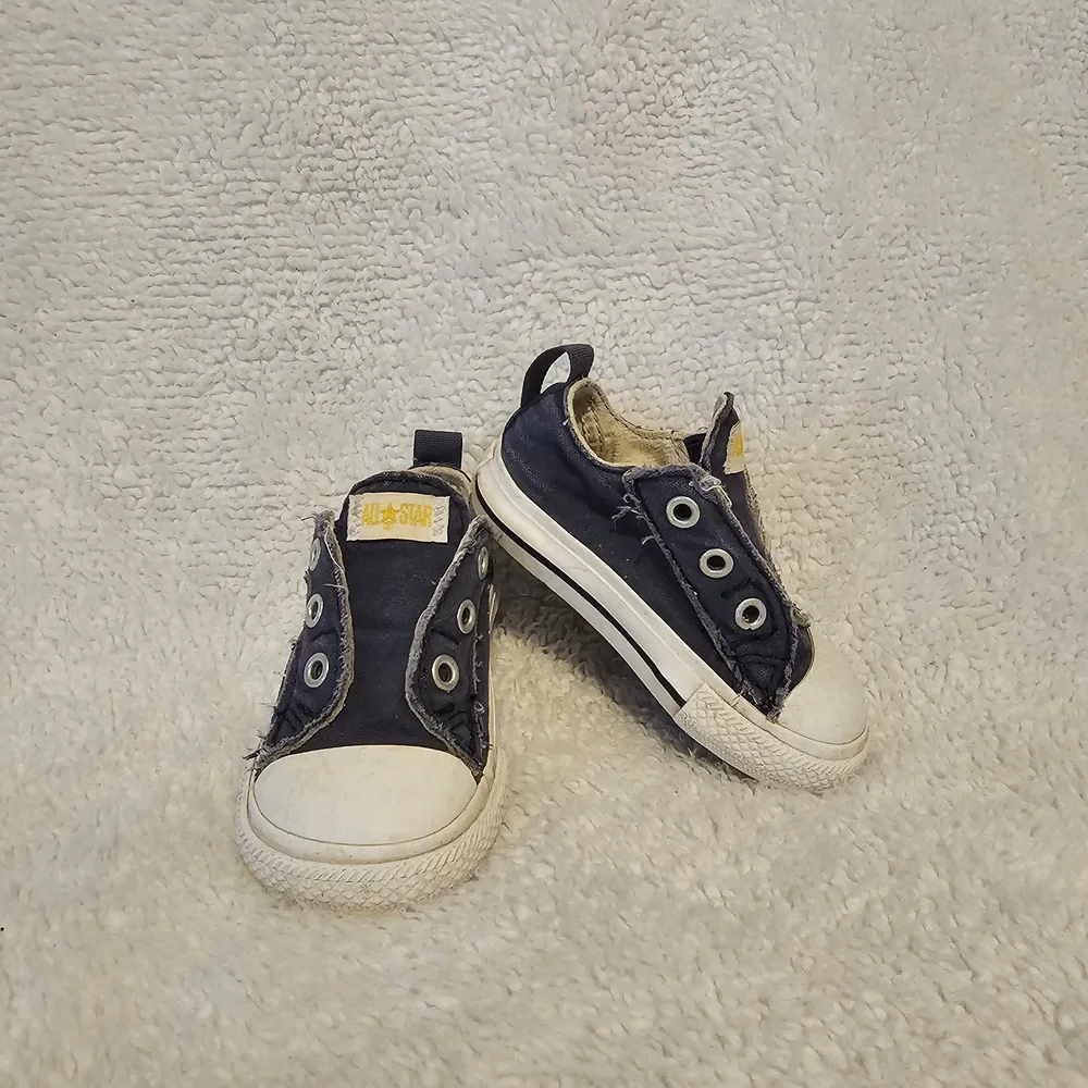 Converse Kids Sneakers -‎ Navy and White
