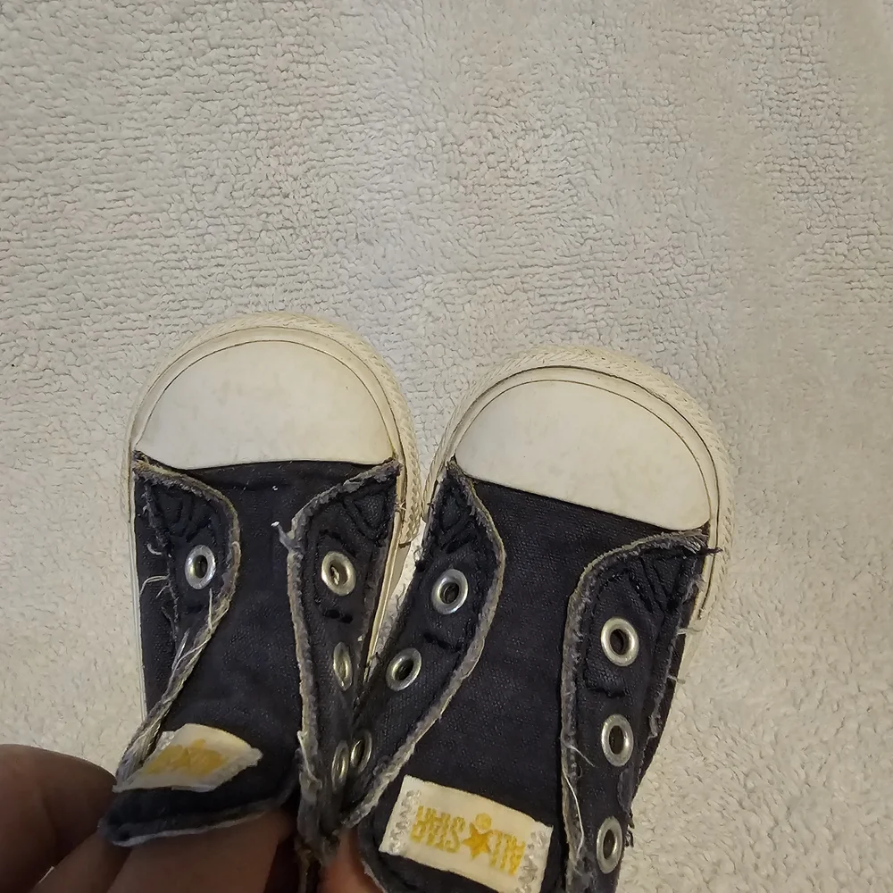 Converse Kids Sneakers -‎ Navy and White