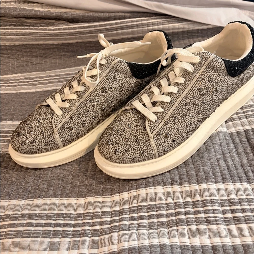 Steve Madden Icebox Men’s Size 14 Bling Tennis Shoes