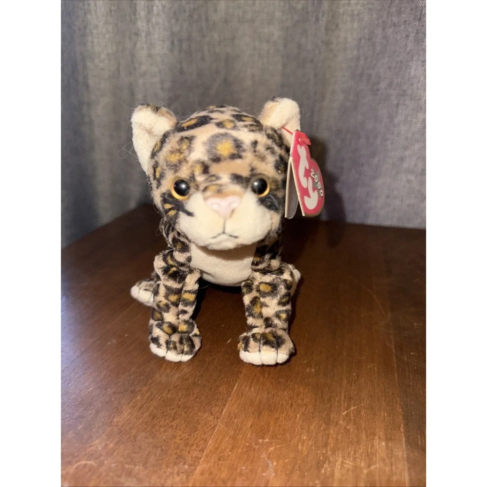 Ty Beanie Baby Sneaky the Leopard‎ 5.5