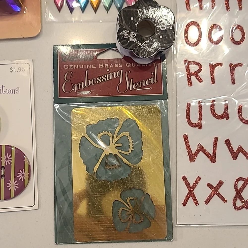 Hobby Lobby buttons gems