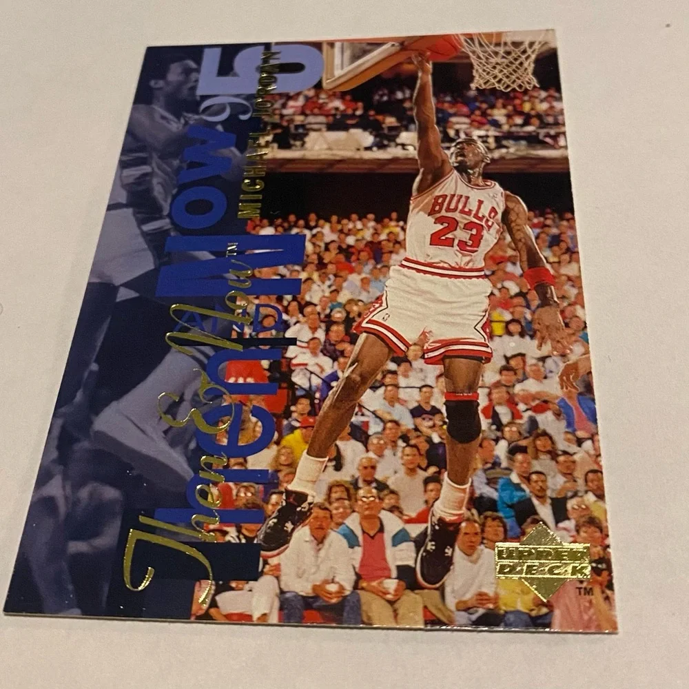 1995 Upper Deck Basketball Card michael jordan