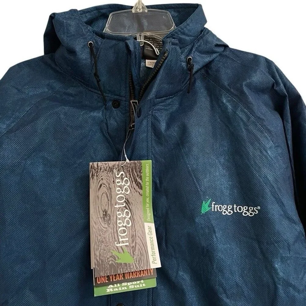 Frogg Toggs black resistant