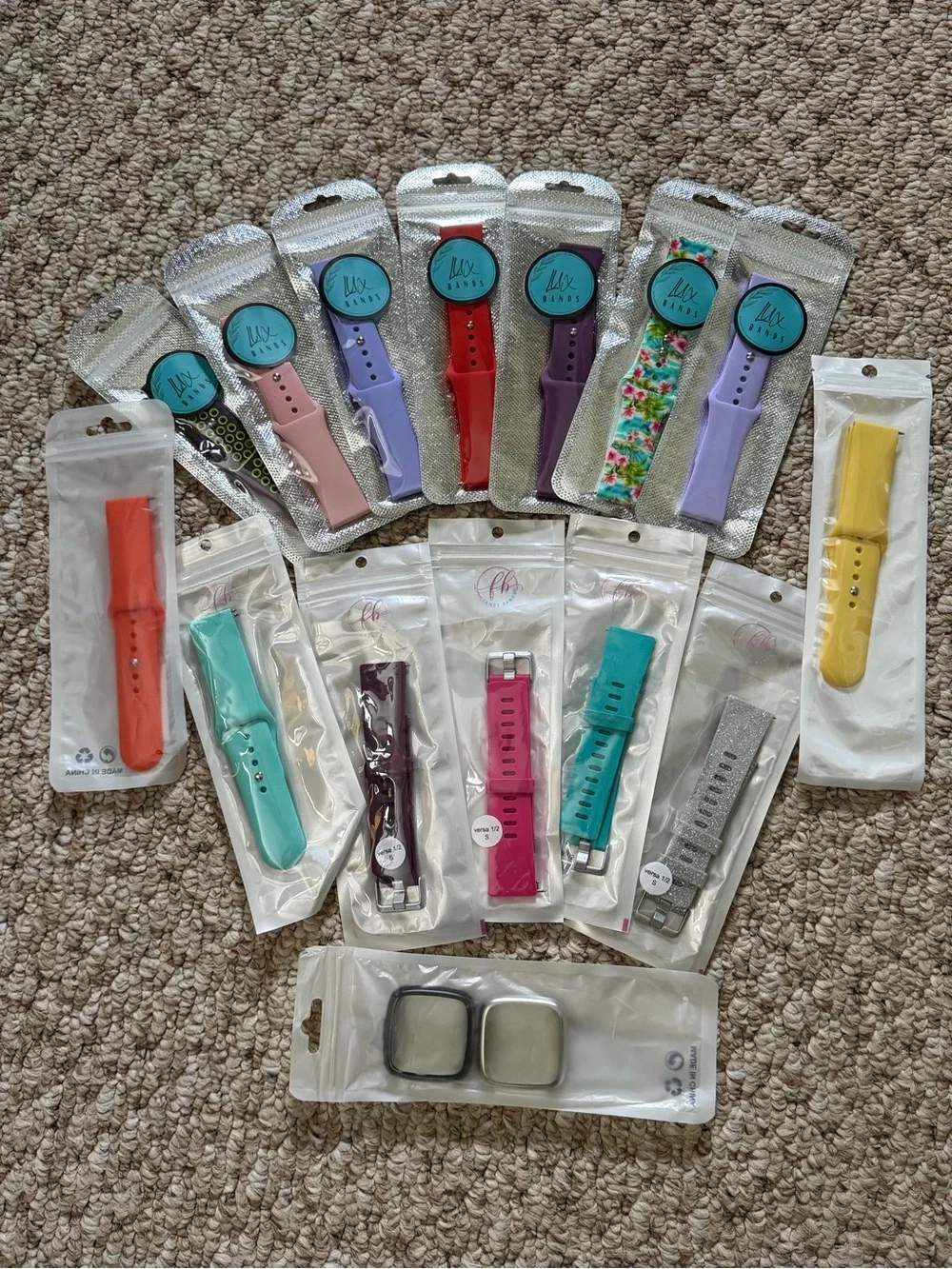 fitbit cellphone watch pink