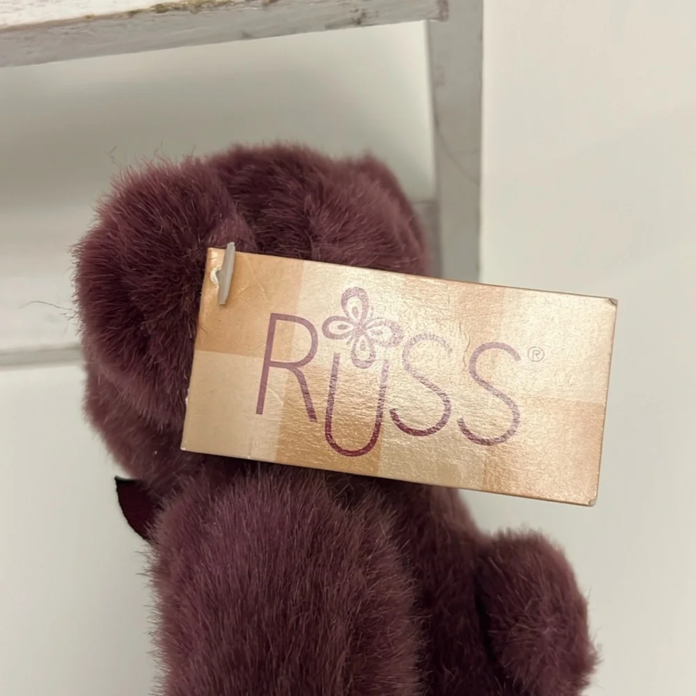 Russ has tags teddy