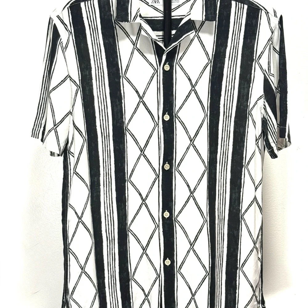 Zara black white