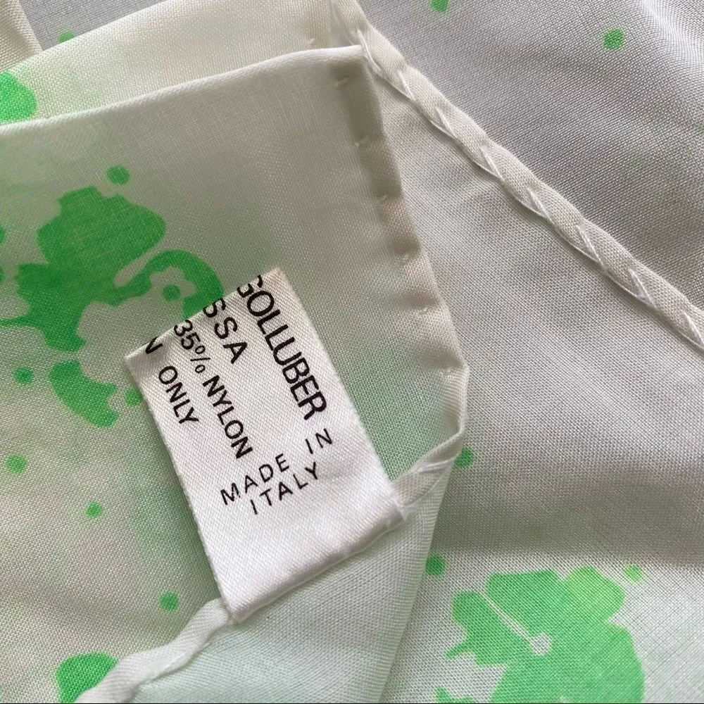 Vintage white scarf