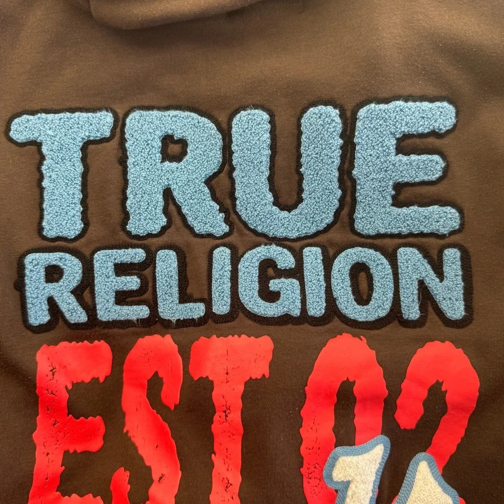True Religion textured zip