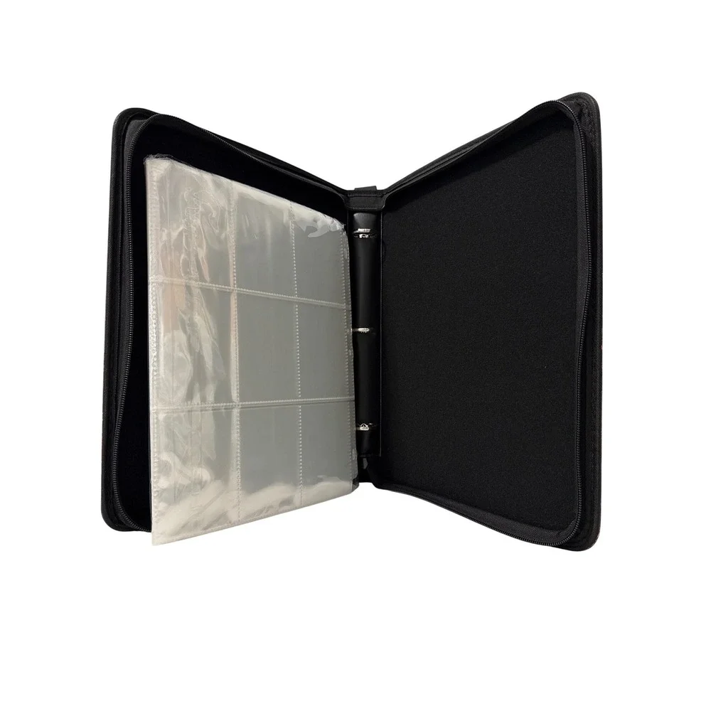 Dragon Fantasy Trading Card Binder Zippered‎ 3-Ring Album w 9-Pocket Sleeves New