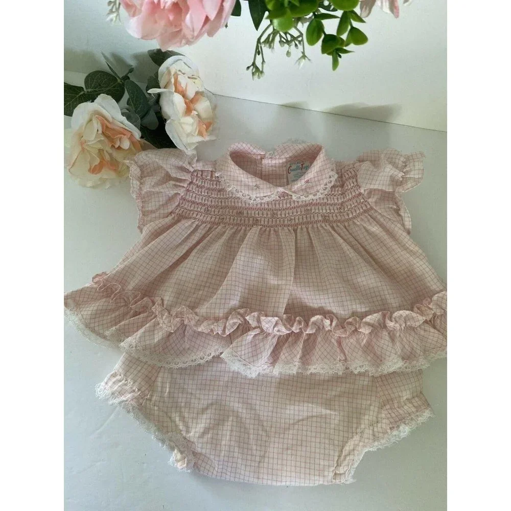 Beautiful Doll Dress Outfit‎ Dress and Bloomers