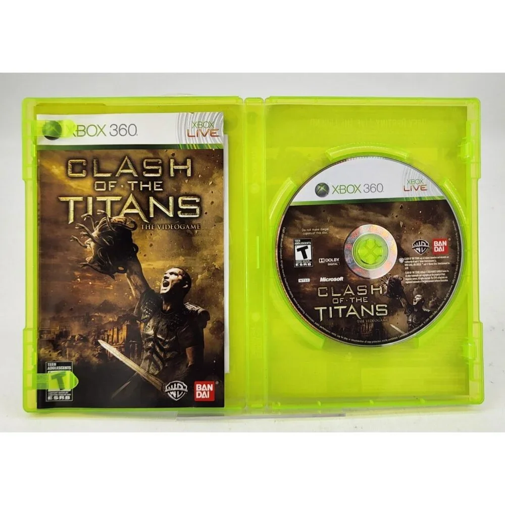 xbox 360 clash titans