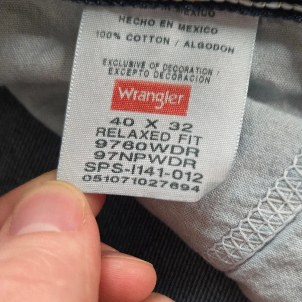Wrangler vintage dark