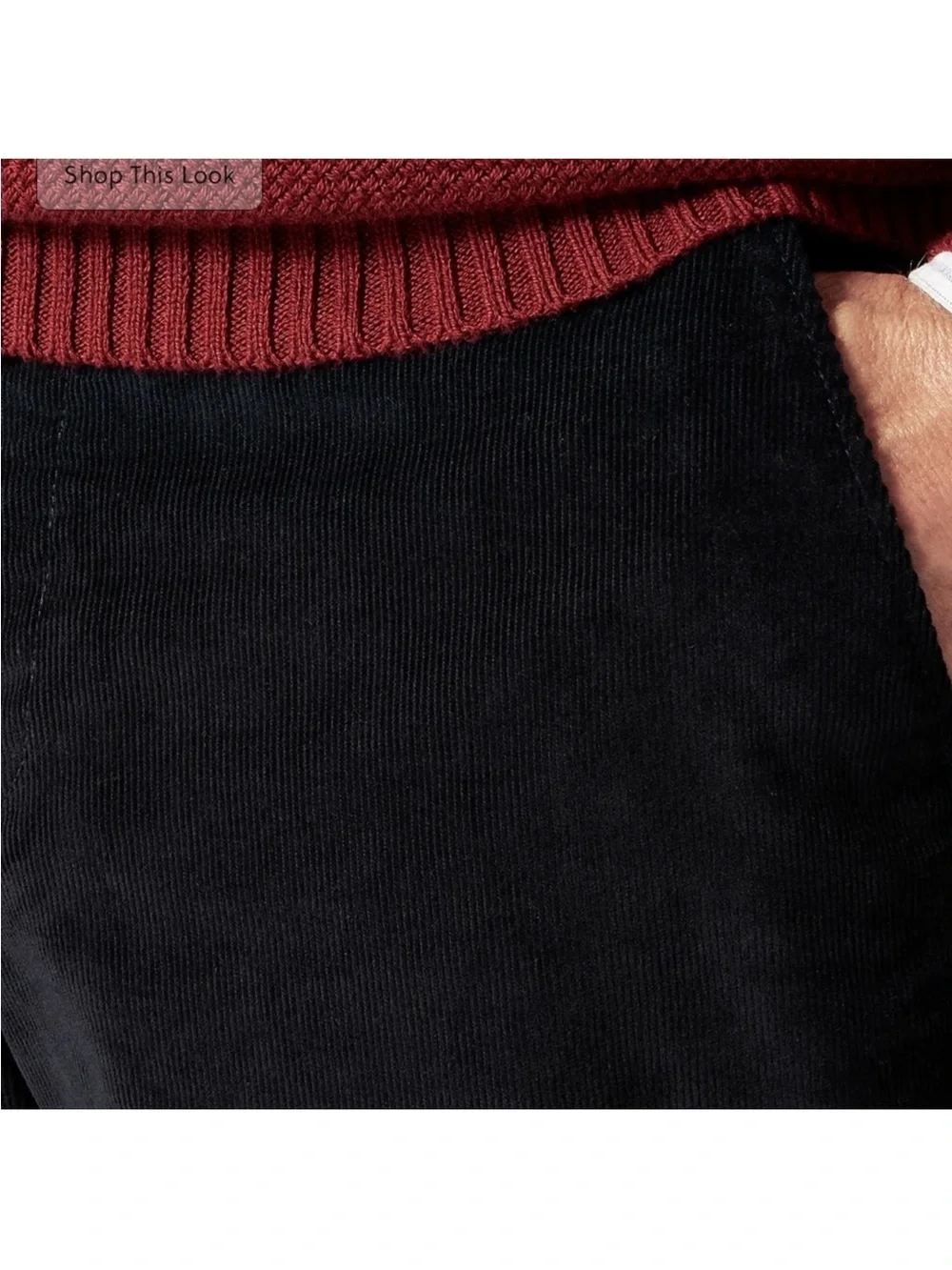 J.Crew Broken-in Straight pant in stretch corduroy 32/32