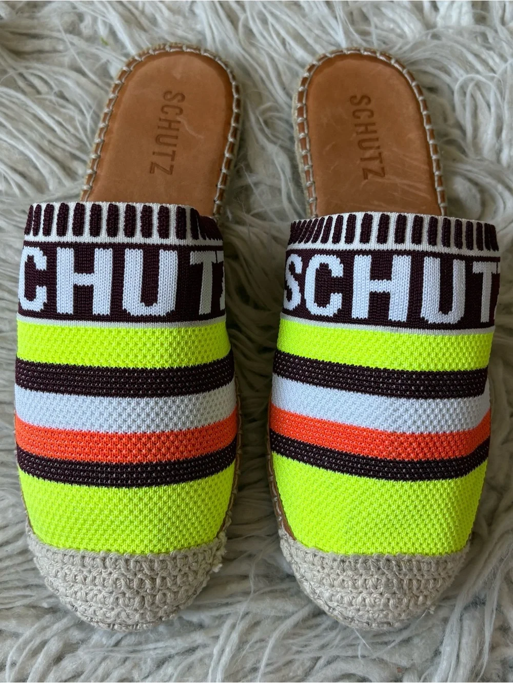 SCHUTZ multicolor striped