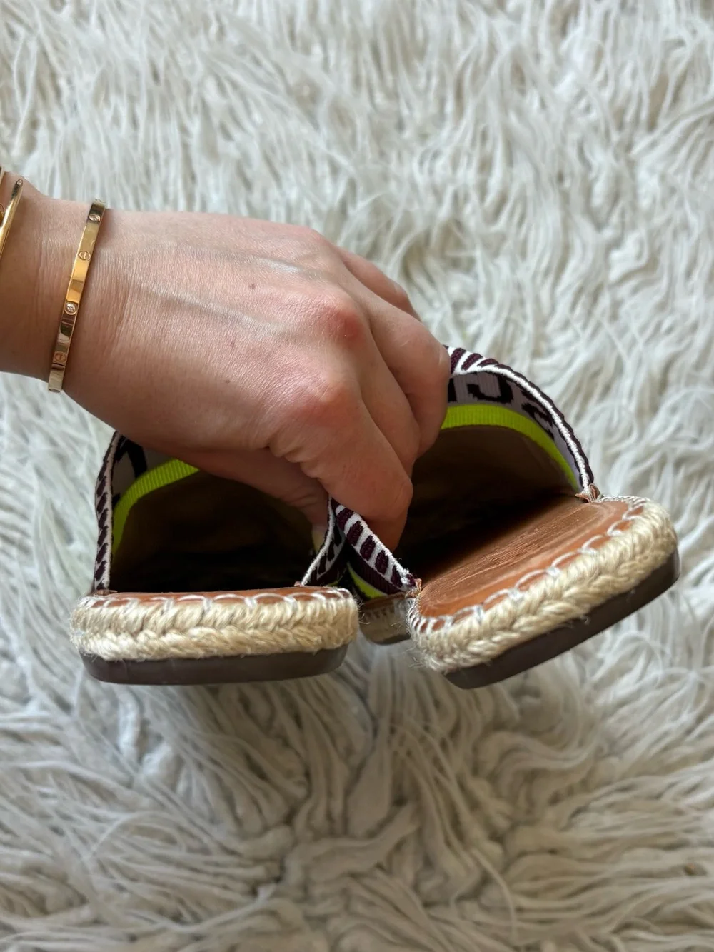 SCHUTZ multicolor striped