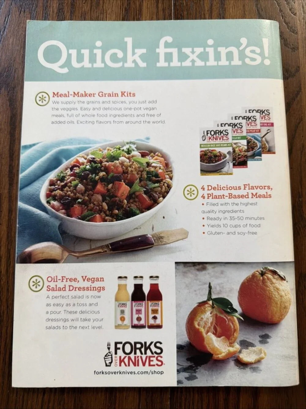 Forks Over Knives Magazine Fall 2018 Whole Food Plant-Based Lifestyle