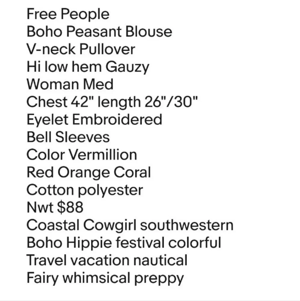 Free People free people