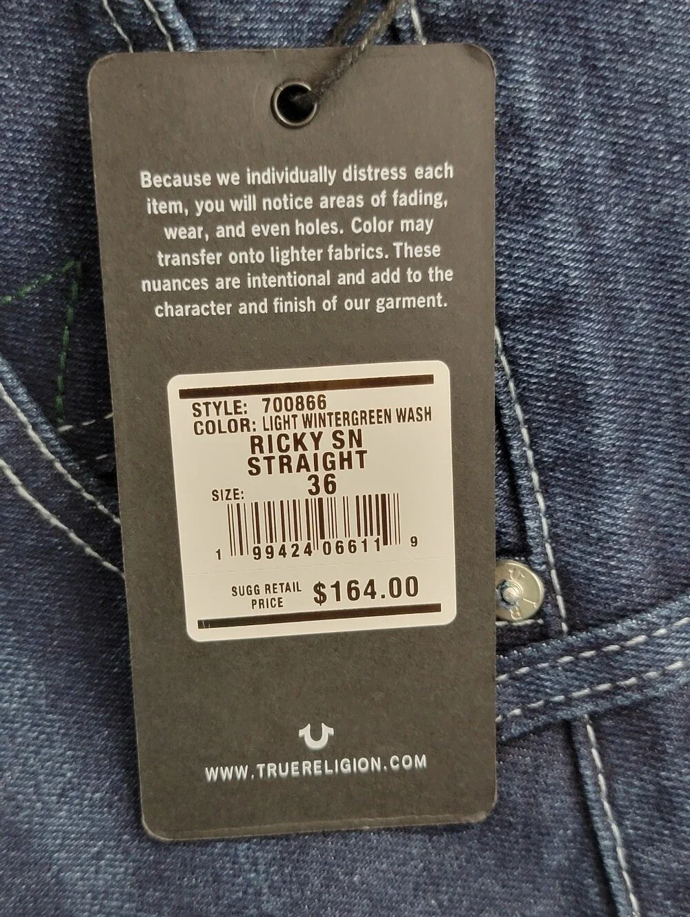 True Religion ricky sn
