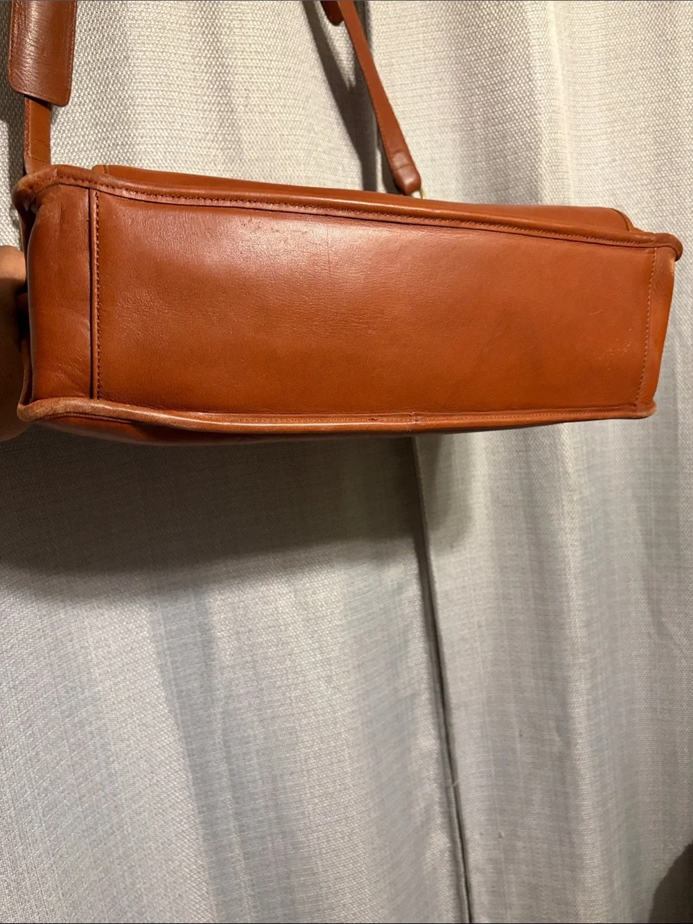 Coach use leather brief
