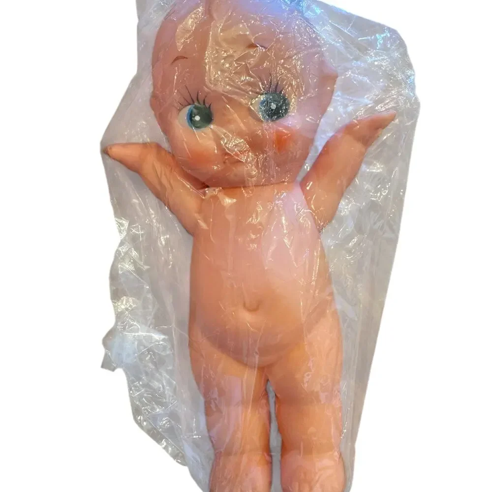 Vintage Kewpie Dolls Lot of 4 NOS Sealed Rubber Vinyl Baby Dolls Big Eyes