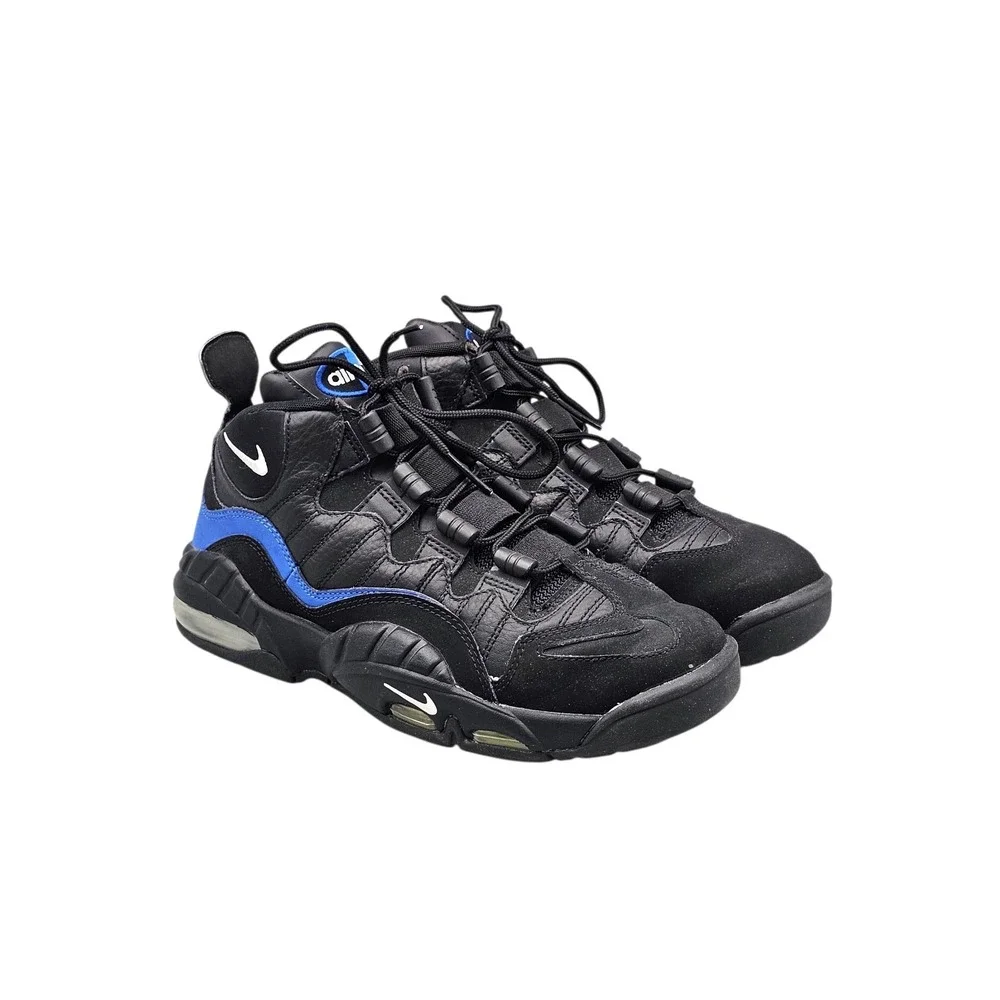 Nike Men's Size 7.5 EUC Air Max Sensation Chris Webber retro 1000 Black Sneakers