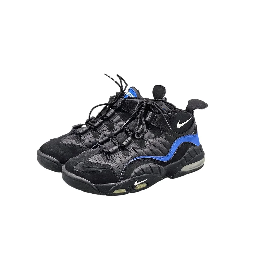 Nike Men's Size 7.5 EUC Air Max Sensation Chris Webber retro 1000 Black Sneakers