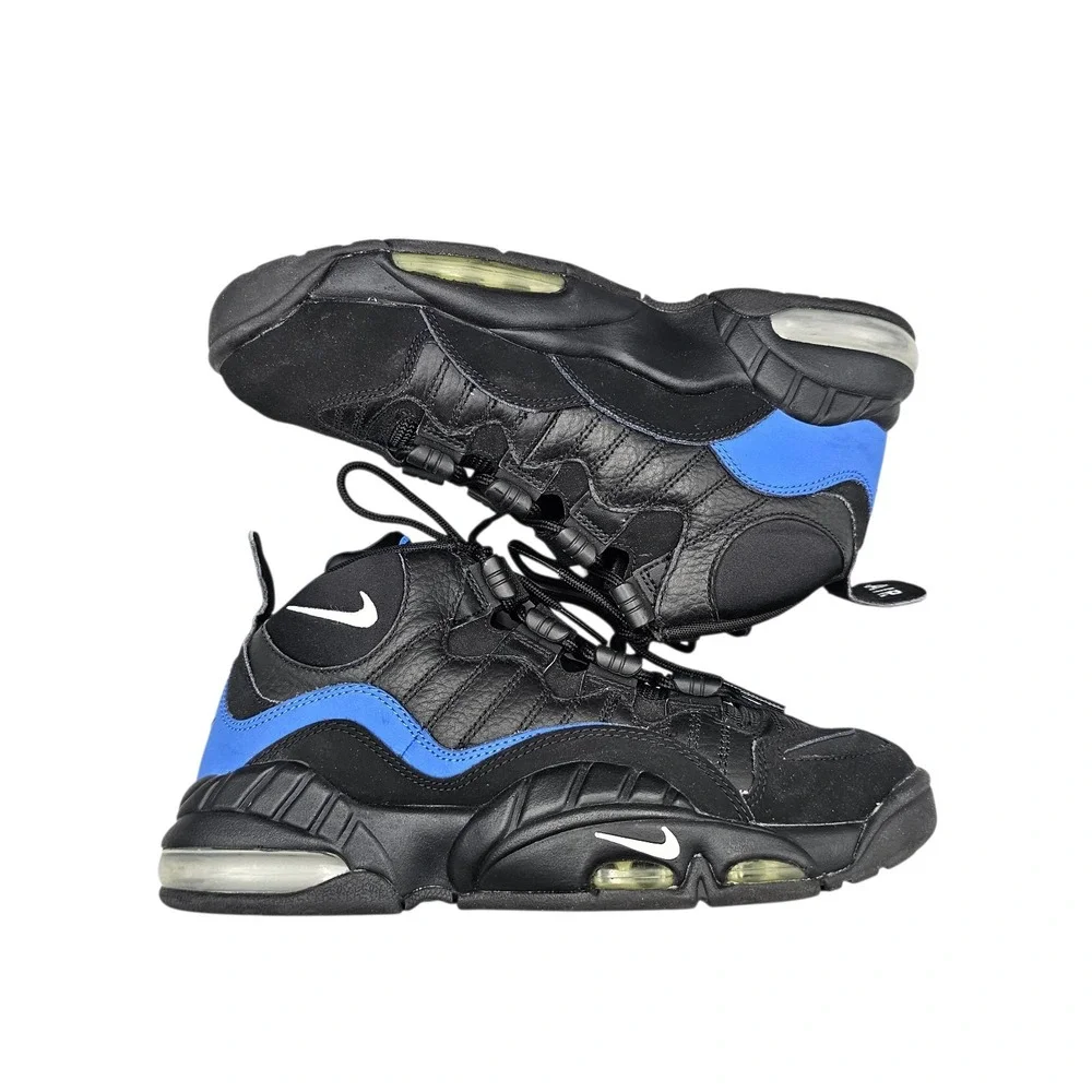 Nike Men's Size 7.5 EUC Air Max Sensation Chris Webber retro 1000 Black Sneakers