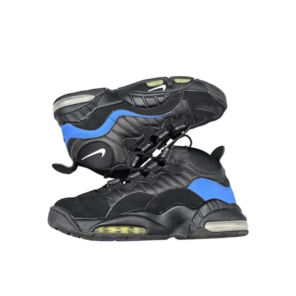 Nike Men's Size 7.5 EUC Air Max Sensation Chris Webber retro 1000 Black Sneakers