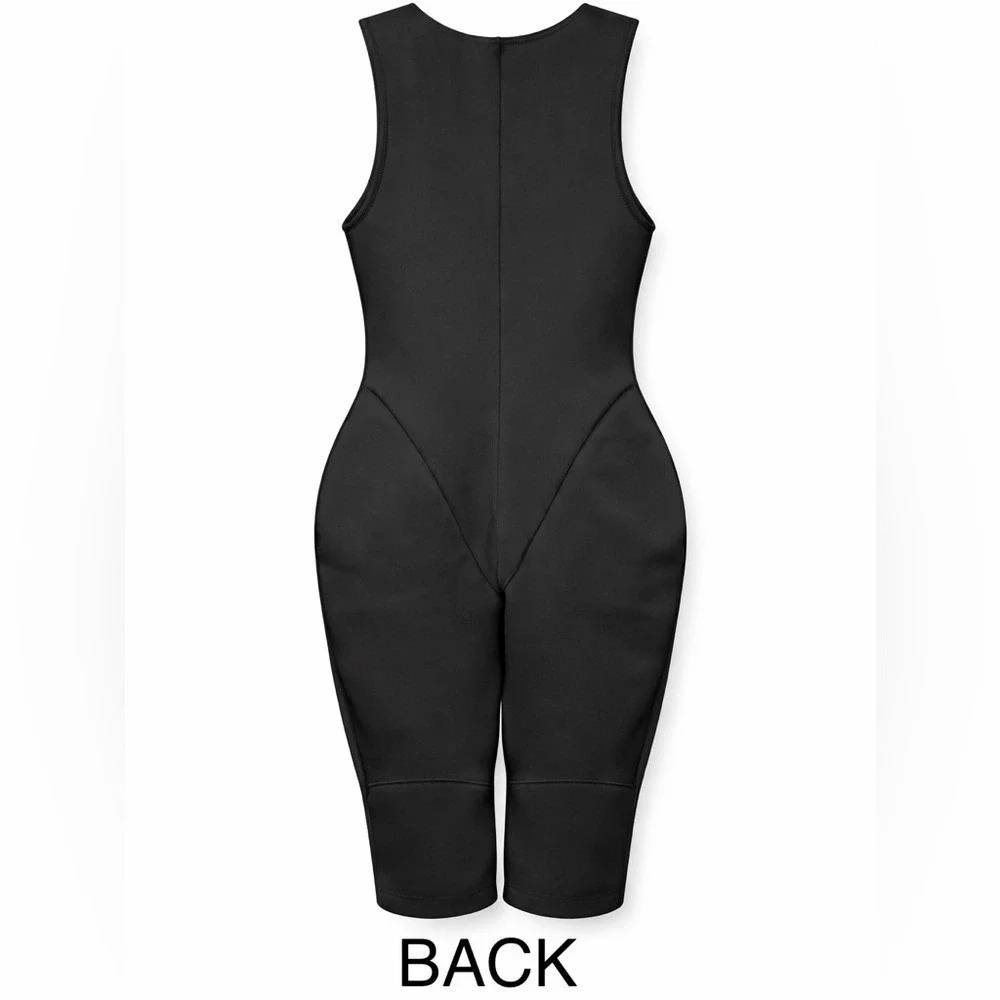 SKIMS Woman's Black Scuba Sleek Sleeveless Size 4X NWT Mermaid‎ Surf Performance