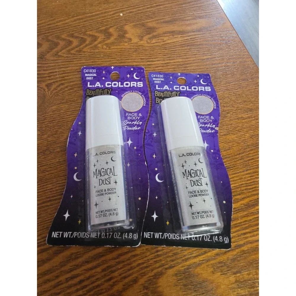 2X L.A. Colors Beautifully‎ Bewitched Magical Glitter Dust C41830