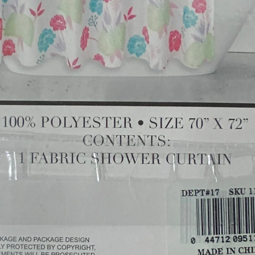 Better Home PL shower curtain