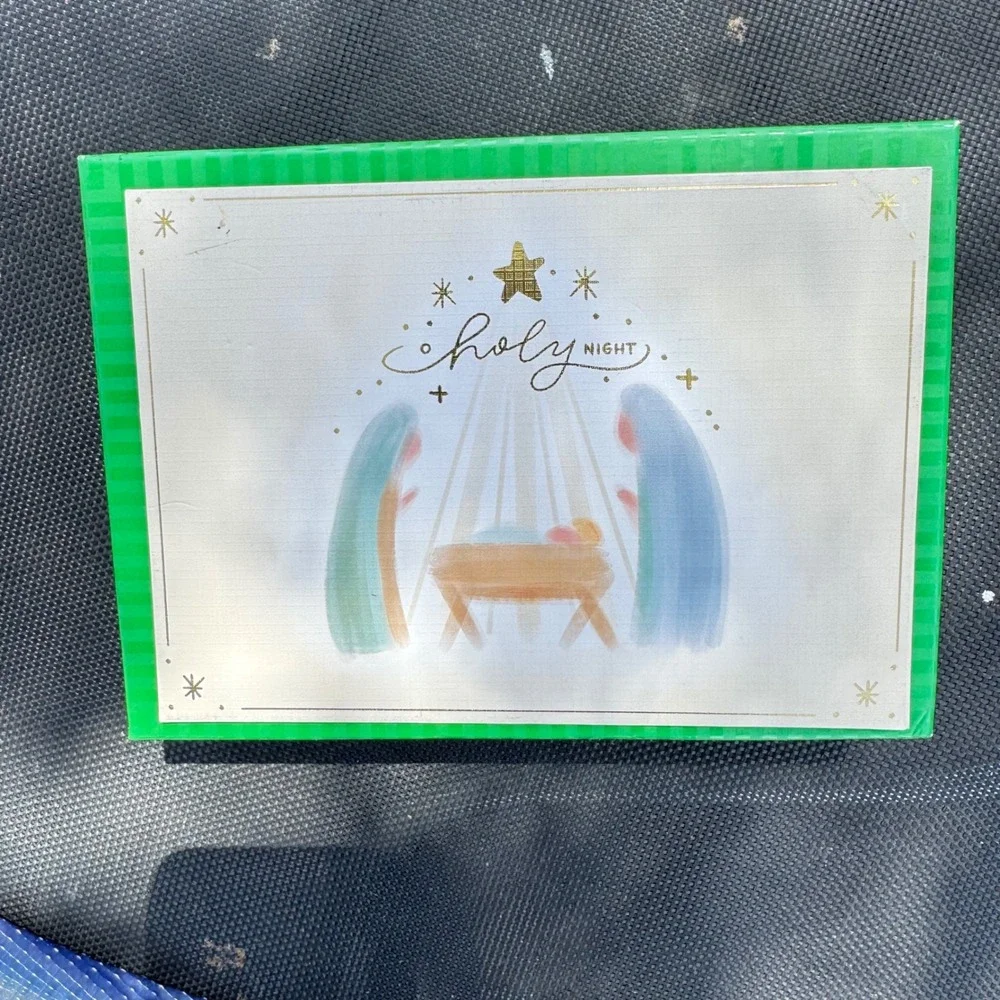 Brother Sister Design Studio O Holy Night Nativity Christmas Cards 15ct‎ 6046148