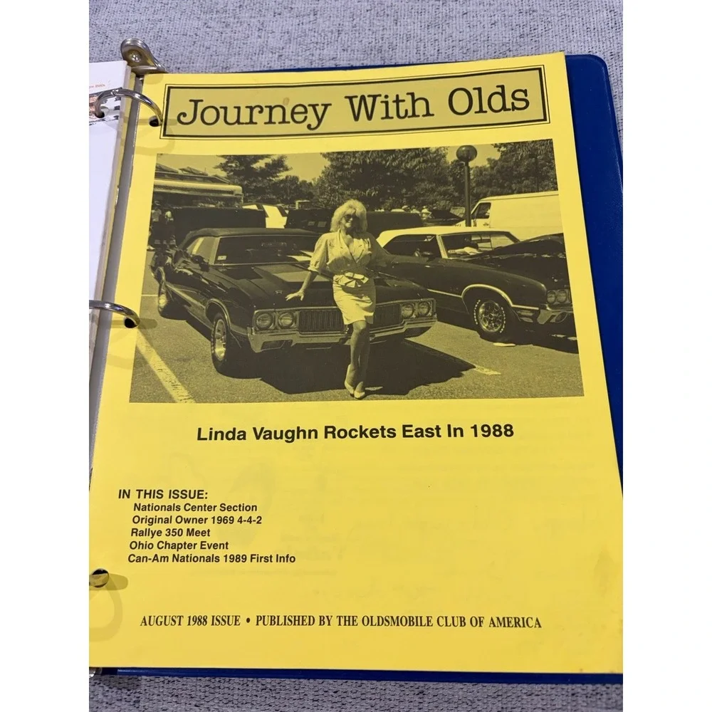 Journey Of‎ Olds Oldsmobile Club Of America Newsletters 1987/1988