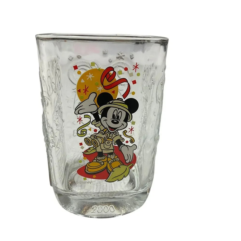 Walt‎ Disney World Celebration Mickey Mouse McDonalds 2000 Glass