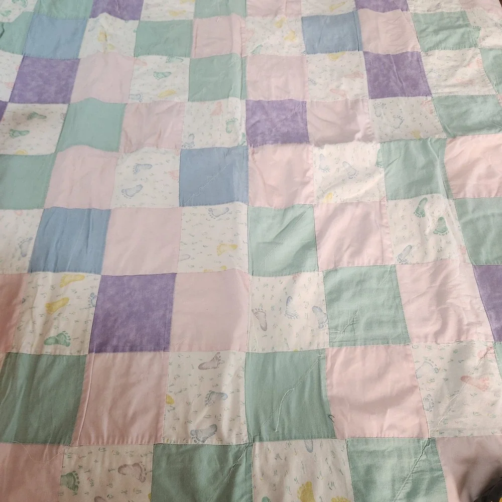 Vintage Pastel Quilt 43