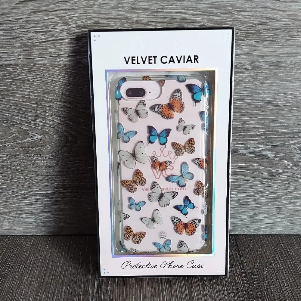 NEW Velvet Caviar Butterfly Dreams IPhone 8/7 Plus Clear Phone Case