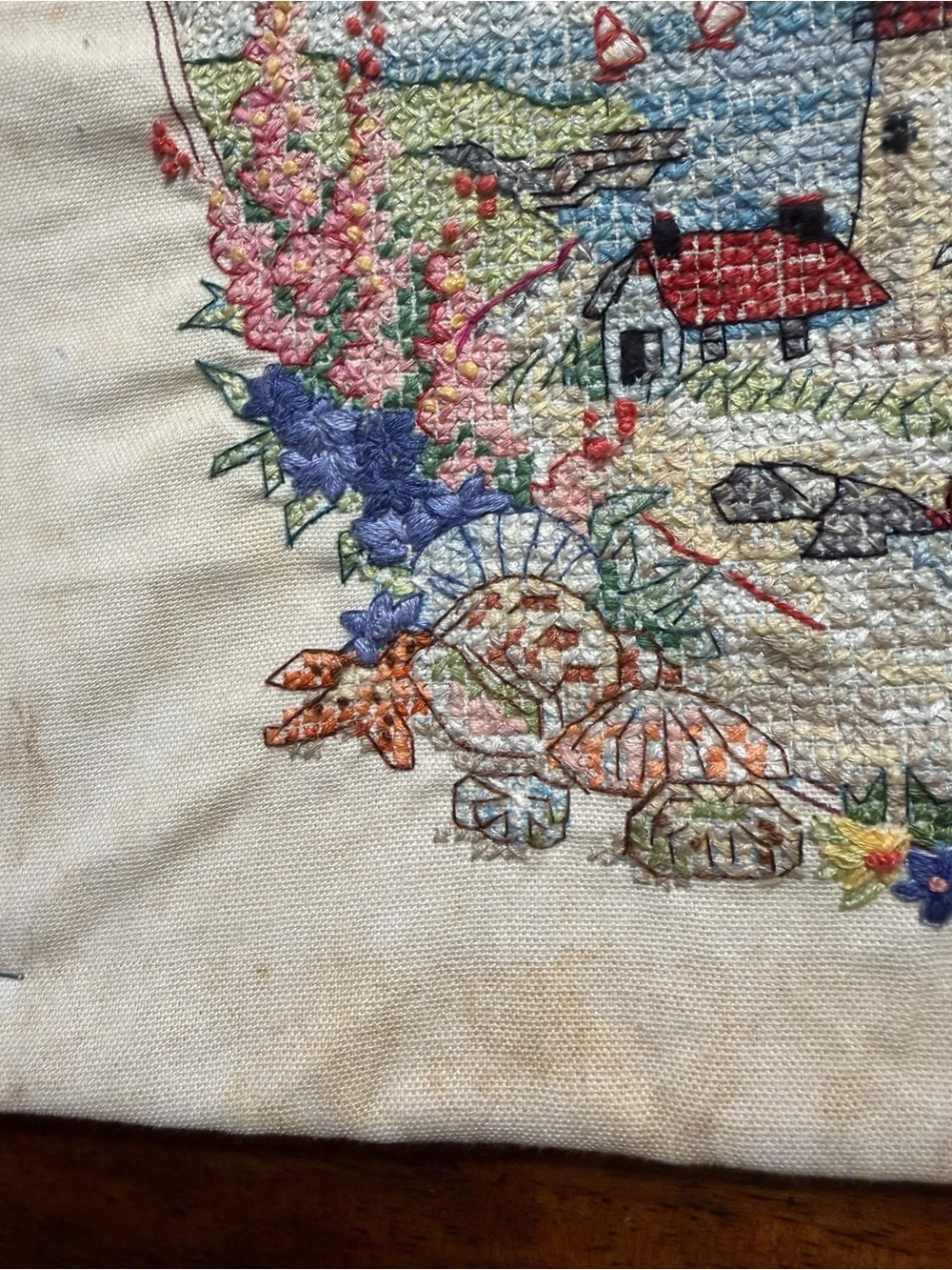 dimensions Seasonal Cross Stitch Wall Hanging 