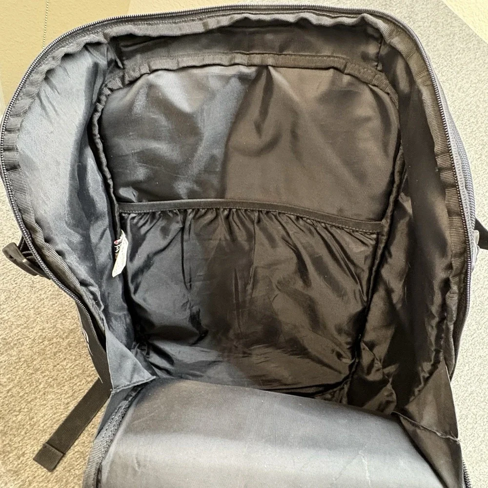 KAPPA Laptop Backpack Blue Black Y2K Strap School College Skate