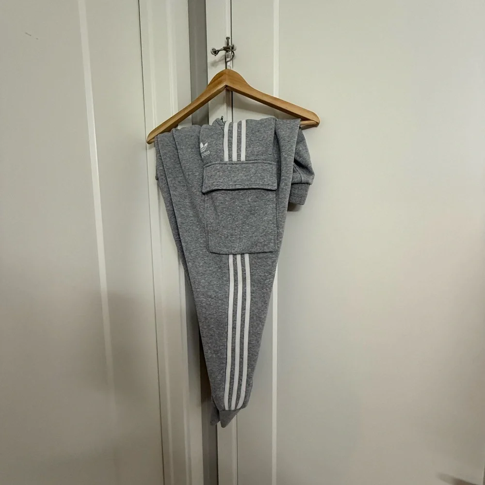 Adidas Gray Jogger Pants