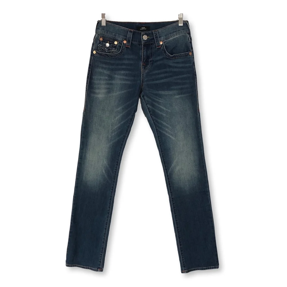 True Religion Ricky Relaxed Straight Jeans Mens Size 27