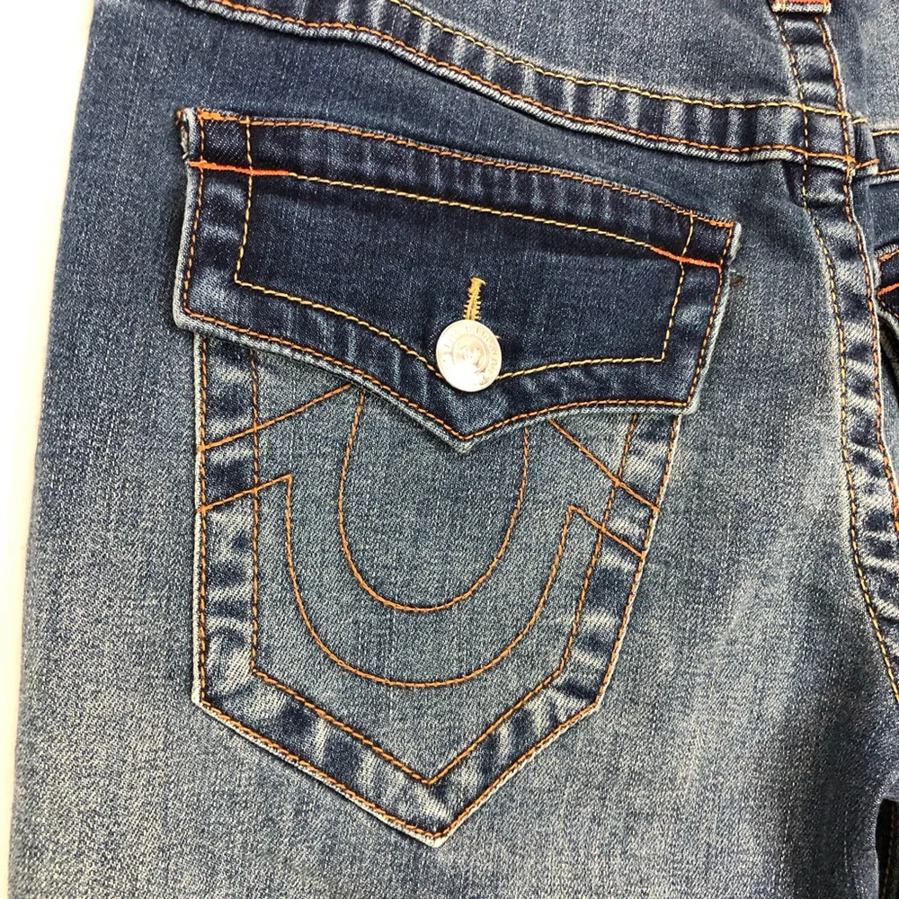True Religion Ricky Relaxed Straight Jeans Mens Size 27