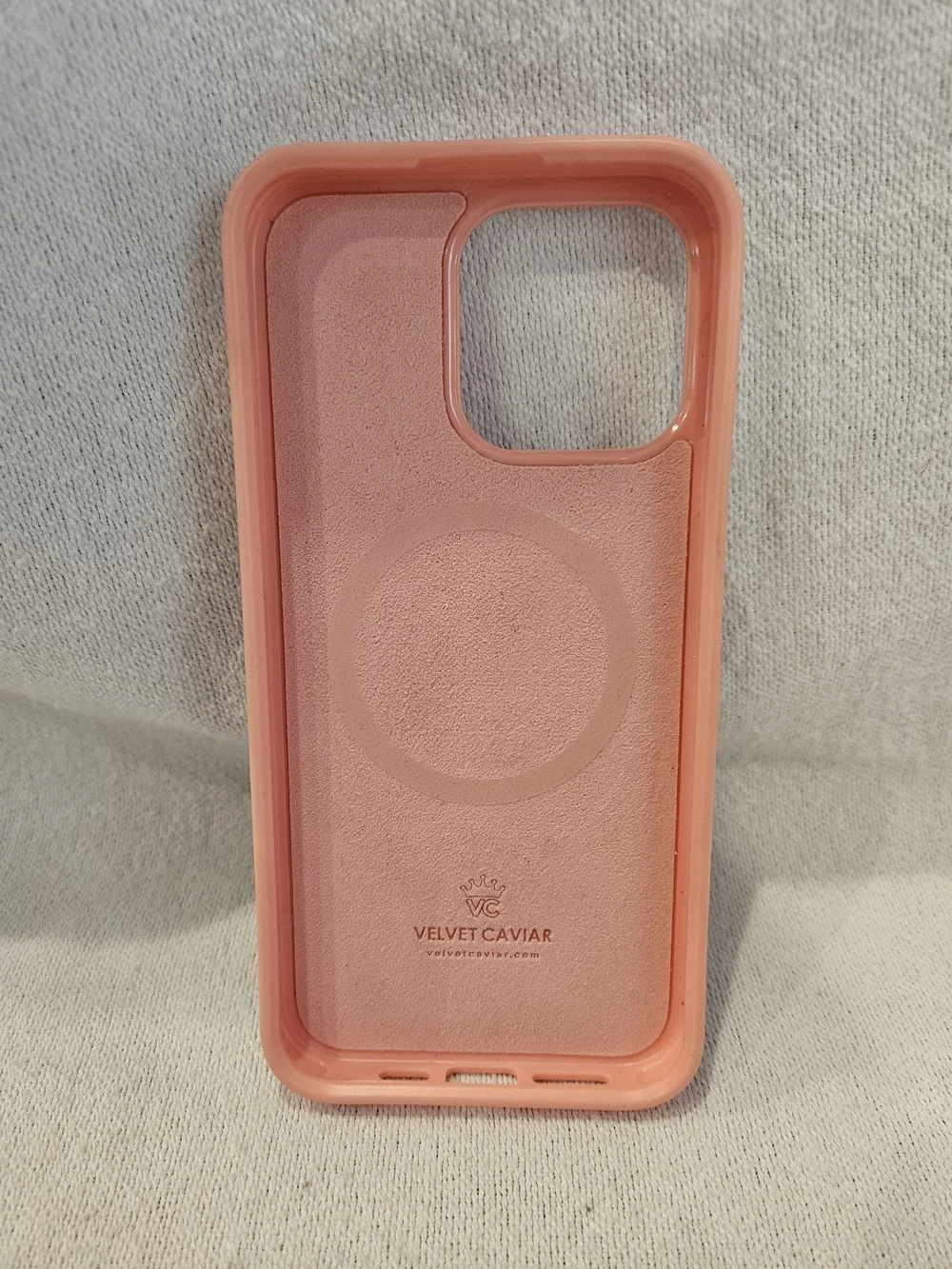 iPhone 14 Pro Max Pink 'Don't Touch Me' Graphic Phone Case Velvet Caviar
