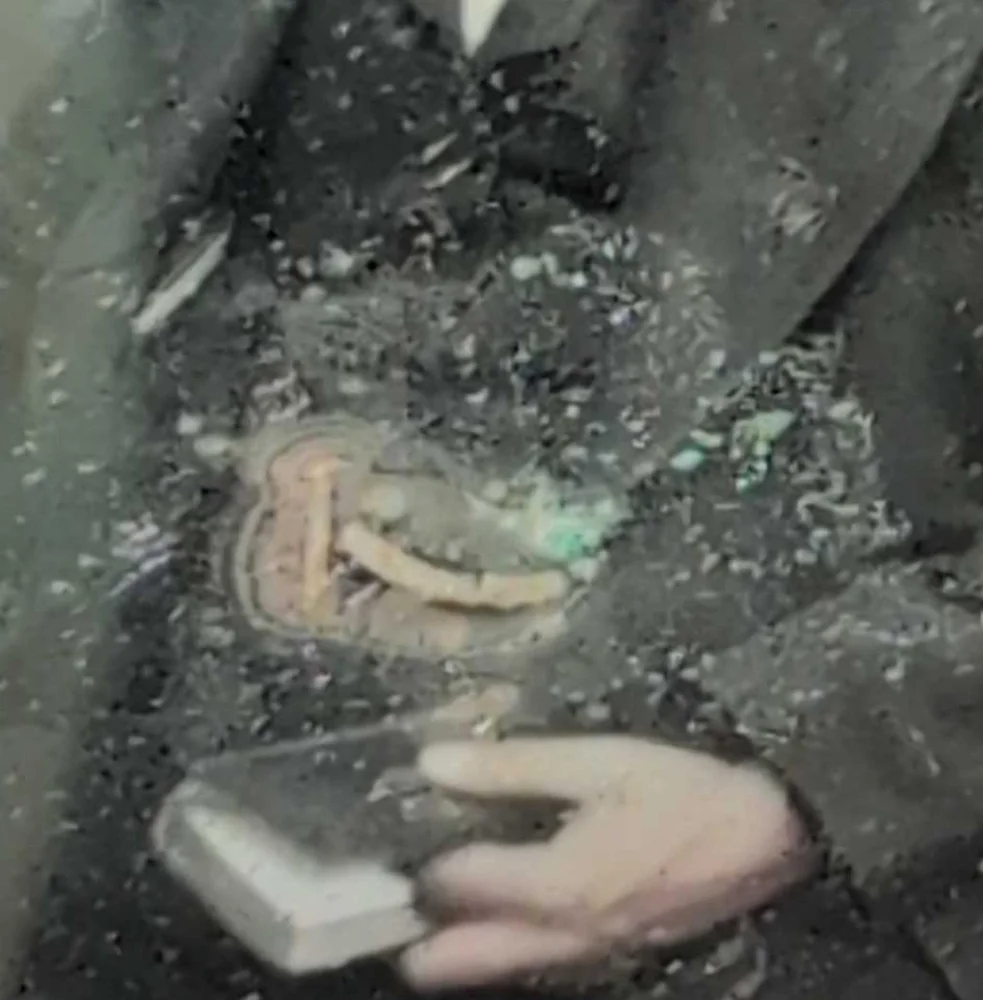 Vintage daguerreotype man