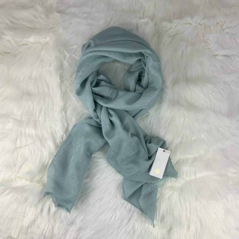 Tory Burch Mosaic Logo Jacquard Scarf